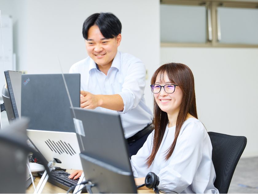 営業部のメンバー